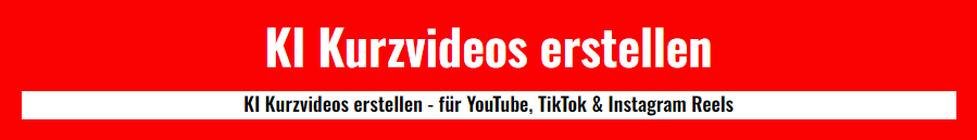 kurzvideos erstellen mit der ki, ai, tools
