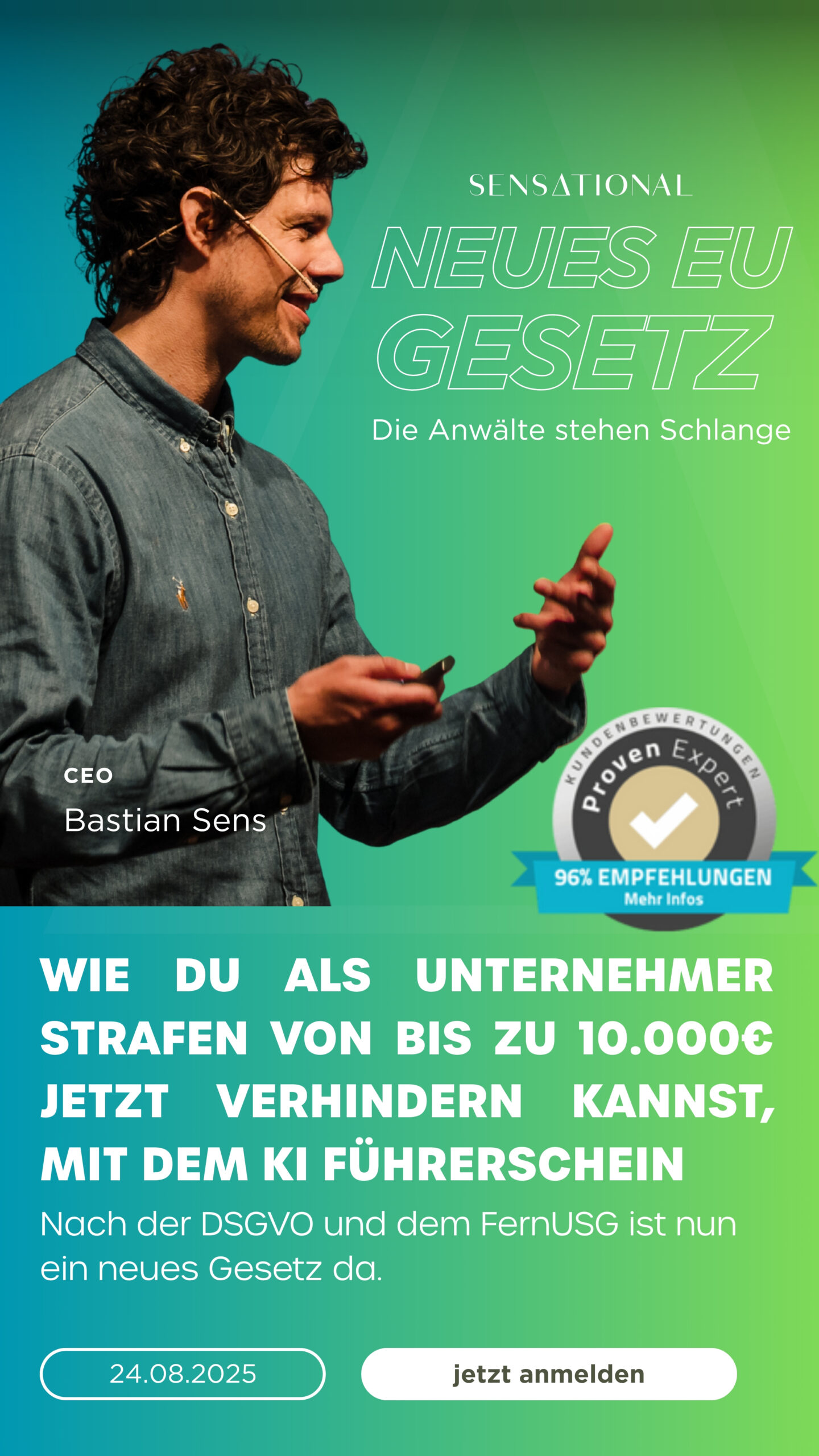 KI-Führerschein 2025,KI-Schulung für Unternehmen,rechtssichere KI-Nutzung,Webinar, Künstliche Intelligenz,gesetzliche KI-Pflicht 2025,KI-Zertifikat Unternehmen, Mitarbeiter KI schulen,KI-Weiterbildung für Firmen,KI-Nutzung rechtlich sicher,KI-Compliance 2025
